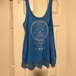 Awake Blue Large Tank Women